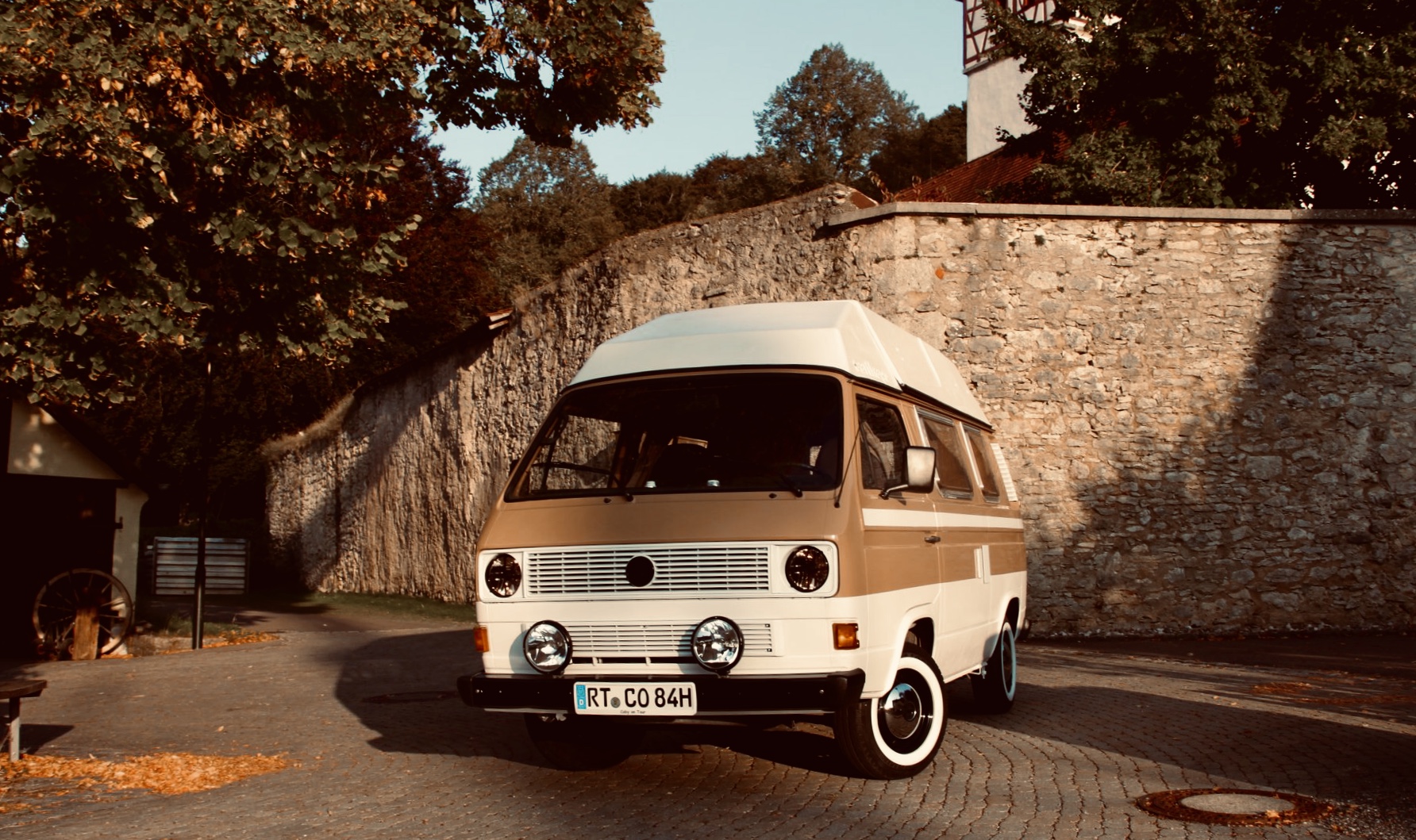 Restaurierter Bully Bus von Coby