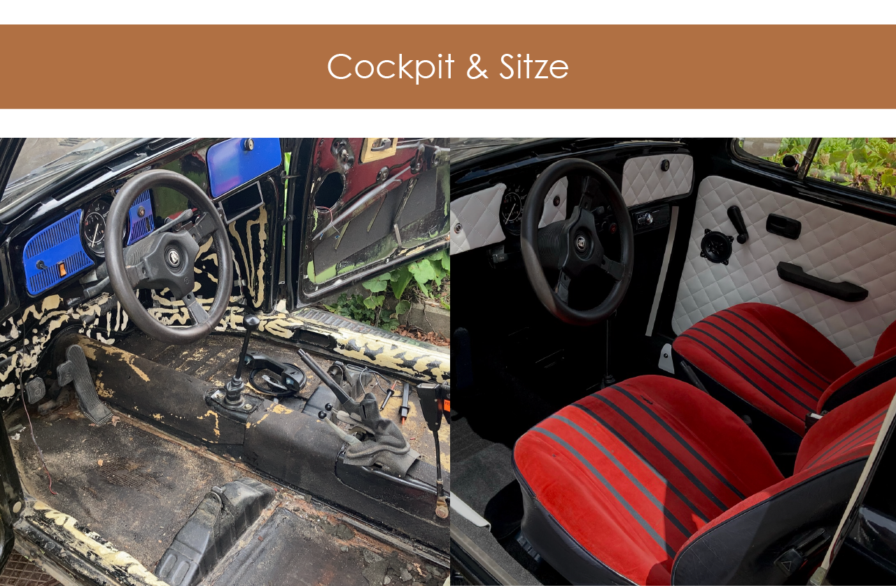 Oldtimer - Aufbereitung Cockpit und Sitze