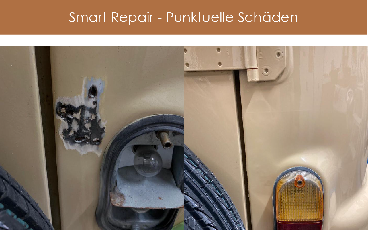 Smartrepair punktuelle Schäden